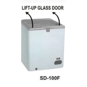 Sliding Flat Glass Freezer SD - 100 F