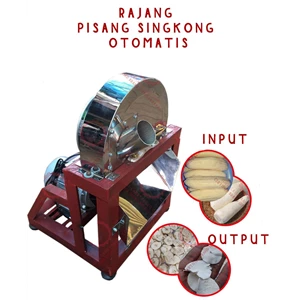 Mesin Rajang Pisang & Singkong Otomatis