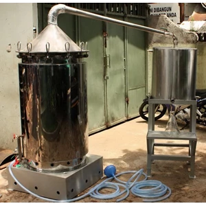 Alat Destilasi / Penyulingan Minyak Atsiri Kap 150-200 kg