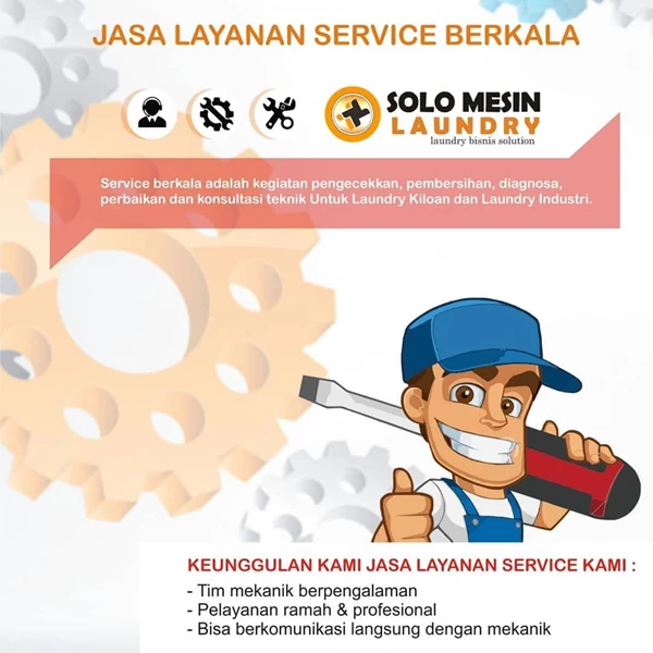 Service Berkala Solomesinlaundry By CV. Inoe putera engineering