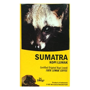 Sumatra Luwak Biji Kopi/ Bubuk Kopi 100gr - Classic Box