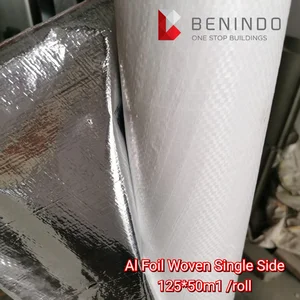 ALUMINIUM FOIL WOFEN SINGLE UKURAN 120*50m