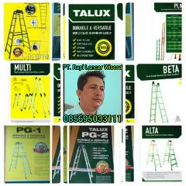 Tangga Lipat Aluminium Talux Pg2