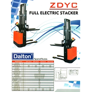 Full Electric Stacker Mr. Umar Dalton