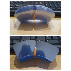 Plastik Mika Kupu Kupu Penyanggah Kerah Baju