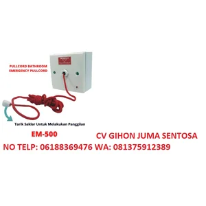 Emergency Bathroom Pullcord Nurse Call Aklab EM-500