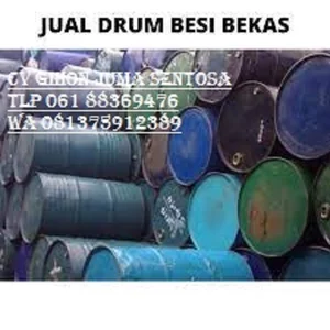 DRUM KALENG KAPASITAS 200 LITER