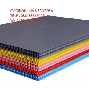 Impraboard Warna / Infraboard /impra board / PP Flute Board 50 x 75 cm