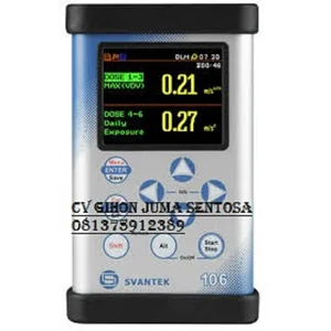 SVANTEK 106D is a Six Channel Human Vibration Meter From Svantek