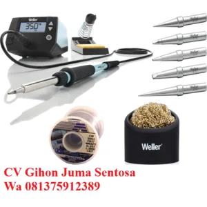Weller WE1010NA Kit 4 Includes Brass Wire Cleaner 1lb of 63 37 Solder and Five Extra Tips