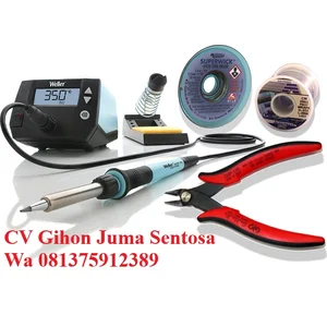 Weller WE1010NA Kit 2 Includes Clipper Desoldering Braid and One Pound Spool of 63 37 Tin Lead Solder