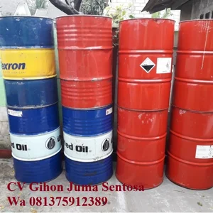 Tong Drum Besi 200 Liter Tangki Tandon Toren