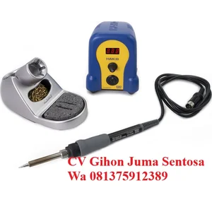 Hakko FX888DX 010BY  Digital Soldering Station with Rotary Encoder Blue Yellow Housing