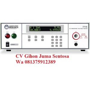 Associated Research 07715  AC Hipot Tester 20 kV  10 mA AC