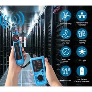 BSIDE Wire Tracker Tester Kabel Jaringan LAN Network Cable RJ45 RJ11 - FWT11 - Blue