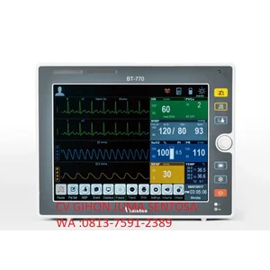 Bistos BT-770 Patient Monitor with SPO2 T1 T2 ECG NIBP and CO2/AG Options