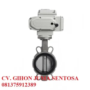 Electric stainless steel butterfly valve