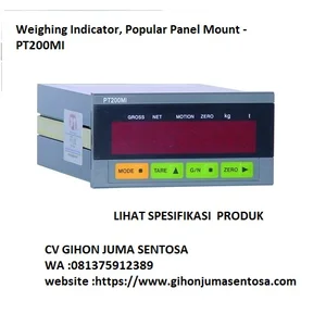 Weighing Indicator Popular Panel Mount  PT200MI
