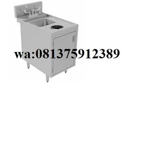 ADVANCE TABCO PRWC 24 18 DR Wet/Dry Waste Cabinet  Front Hinged Door 18 X 30 X 30 Inch Size