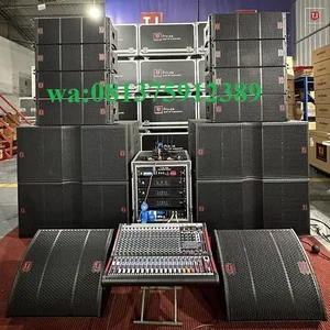 T PRO Audio PA System outdoor konser Dual 10 Line array Sound System
