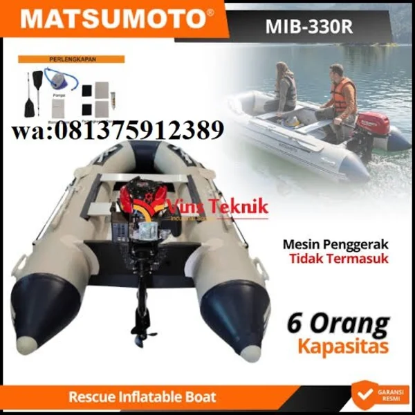 PERAHU KARET 6+1 ORANG MATSUMOTO MIB 330 R