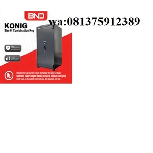 BRANKAS FIRE PROOF BND KONIG SERIES  SIZE 6 COMBINATION 120 MIN FIRE PROOF UP TO 7 YEARS WARRANTY MADE IN INDONESIA ORIGINAL
