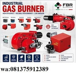 FBR Industrial Gas Burner for LPG LNG CNG and Natural Gas Applications
