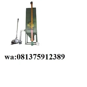 Pengering Industri/Mesin Pengering Vertikal/Simban D149/Type DV D10T/Kapasitas 10000 kg/proses/Dimensi 6500x3800x10600mm