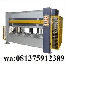 Alat Mesin Hot Press Kayu 3 Deck