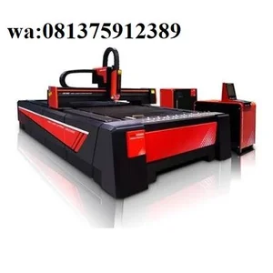 Mesin Pemotong Metal Medium Power Fiber Laser Cutting