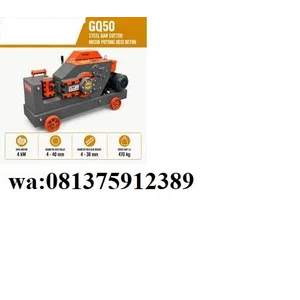 Mesin Potong Besi Beton GQ50 4kW 380V / Steel Bar Cutter Heavy Duty