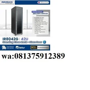 Rack server Standing Indorack Glass Door Close Rack IR8042G