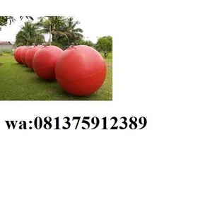 Pelampung Bola Rumpon Besar Merah