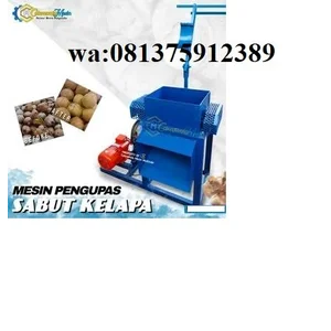 Mesin Pengupas Sabut Kelapa Mesin Pengolahan Sabut Kelapa