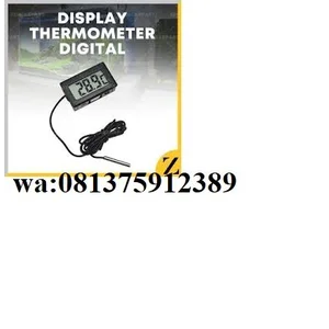 Termometer Digital LCD Display ukur Temperature Suhu Ruang With Kabel  KABEL