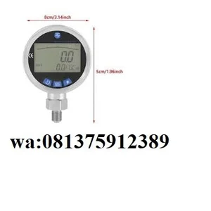 Alat Ukur Tekanan Digital Hydraulic Pressure Gauge Mesin Hydrotest 0 60 MPa G1/4 Hydraullic Tester Meter HG806 0 60MPa Kpa PSI Kgf cm2