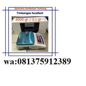 Timbangan Digital Laboratorium Excellent DJ B 6000 Gr x 0 1 Gr / Timbangan Analitik Excellent DJ B 6000 Gr x 0 1 Gr