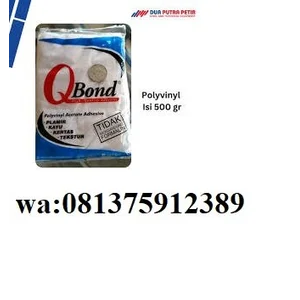 Polyvinyl Acetate Adhesive Lem Putih PVAc Q Bond Qbond  Kayu / Triplek / Styrofoam 