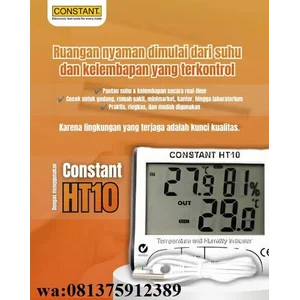 Termometer Ruangan Ht10 Constant Digital