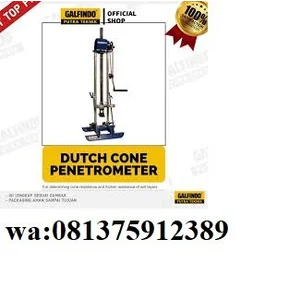 Alat Laboratorium Teknik Sipil DUTCH CONE PENETROMETER