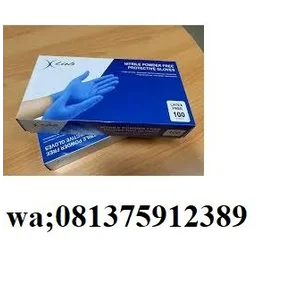 Sarung Tangan Nitrile XLAB Ukuran L