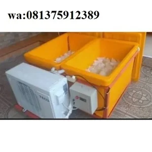 Mesin Es Batu Kristal 1 Box Daya 650 Watt
