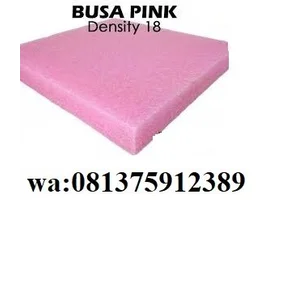 Sofaku Busa Pink Density 18 200X100cm Busa Sofa Matras Jok