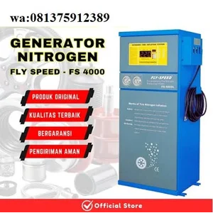 Fly Speed 4000 Generator Nitrogen Kompresor Angin Otomatis Mesin Pengisi Nitrogen Ban Digital Peralatan Bengkel Spooring Balancing