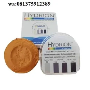 Hydrion Chlorine Test Kit Paper