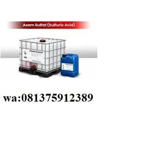 Asam Sulfat (60%–98%) Liquid Industrial Grade