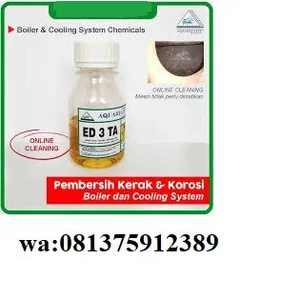 Pembersih Kerak Karat Boiler Cooling Water Tower ED3TA