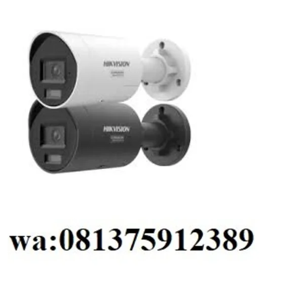 Kamera CCTV HIKVISION DS-2CD3046G3-IUSL(Y) 4 MP AcuSense Strobe Light and Audible Warning Fixed Mini Bullet