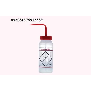 alat lab merck Safety Label Wash Bottle  LDPE  1 L "Acetone"
