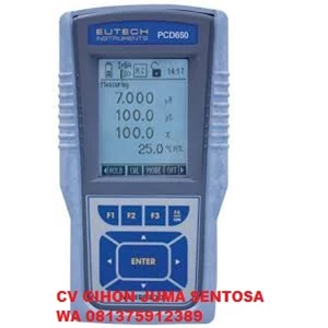 EUTECH PCD650 PH/mV/Ion/Cond/TDS/Salinity/DO/°C/°F Meter Murah 